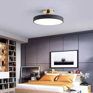 Valentina Modern LED Deckenleuchte Schwarz Schlafzimmer/Arbeitszimmer-Purlicht