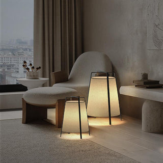 Ritta Modern LED Stehleuchte Geometrisch Wohnzimmer Schlafzimmer, Metall-Purlicht