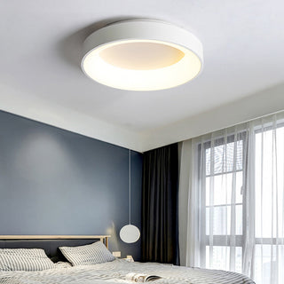 Arisha Deckenleuchte Weiß/Grau Modern LED Schlaf/Wohnzimmer Dimmbar-Purlicht