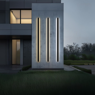 Arisha Modern Linear Außenwandleuchte Metall Acryl Garten Flur-Purlicht