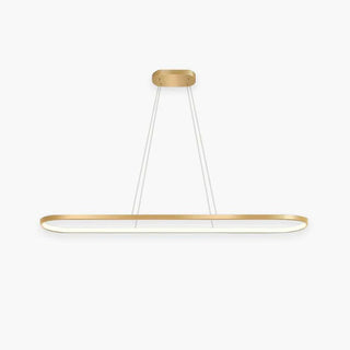 Arisha Modern Pendelleuchte Linear Schwarz/Weiß/Gold Esszimmer Metall-Purlicht