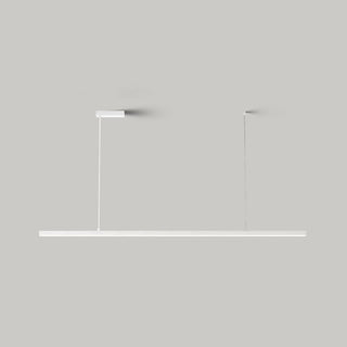 Arisha Design LED Pendelleuchte Linear Schwarz/Weiß Küche/Esszimmer Metall-Purlicht