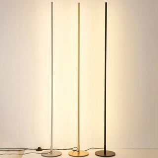 Arisha Stehleuchte Modern Linear Silber/Gold/Schwarz Wohn/Schlafzimmer-Purlicht