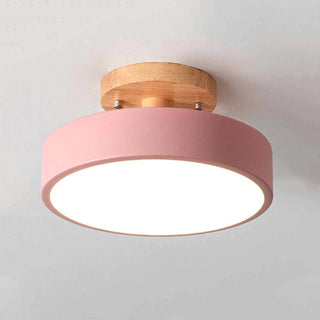 Arisha Modern LED Deckenleuchten 5 Farben Flur Acryl/Holz-Purlicht