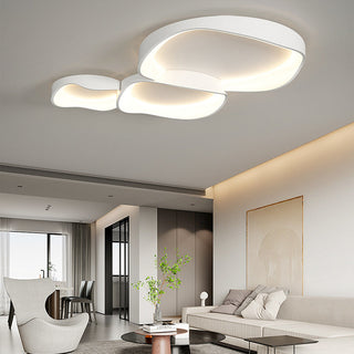 Arisha Modern LED Deckenleuchte Weiß Wohnzimmer-Purlicht