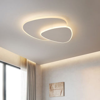 Arisha Modern Deckenleuchte Weiß Wohn/Schlafzimmer Metall Acryl-Purlicht