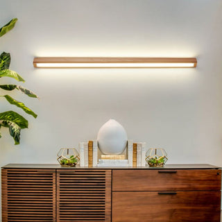 Muto Modern Linear LED Wandleuchte 1/2-flammig Spiegelfront Wohnzimmer-Purlicht