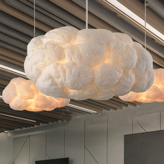 Arisha Modern LED Pendelleuchte Wolke Weiß Wohnzimmer/Kinderzimmer-Purlicht