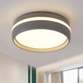 Arisha Deckenleuchte Schwarz/Weiß Schlaf/Wohnzimmer Flur Minimalistische Rund LED-Purlicht