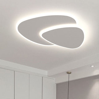Arisha Modern Deckenleuchte Weiß Wohn/Schlafzimmer Metall Acryl-Purlicht