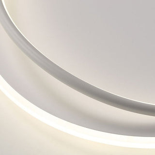Arisha Design LED Deckenleuchte Dimmbar Ring Schwarz Ess/Wohn/Schlafzimmer-Purlicht