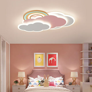Arisha Modern Design LED Deckenleuchte Wolke Metall Acryl Kinderzimmer Schlafzimmer Wohnzimmer-Purlicht