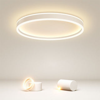 Arisha Deckenleuchte Ring, Minimalistisch Metall-Purlicht