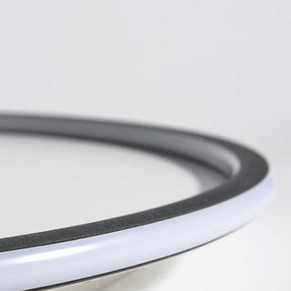 Arisha Modern Ring LED Deckenleuchte Schwarz/Weiß Wohn/Schlafzimmer-Purlicht