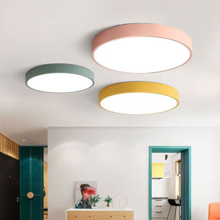Aria Deckenleuchte Rund, 5 Farben, Modern Wohnzimmer/Schlafzimmer-Purlicht