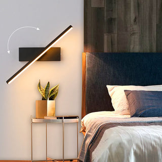 Ray Moderne Drehbar Wandleuchte Schwarz/Weiß Schlafzimmer-Purlicht