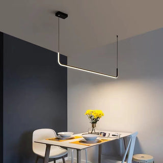 Arisha Modern LED Pendelleuchte Gold/Schwarz Metall Ess/Wohnzimmer-Purlicht
