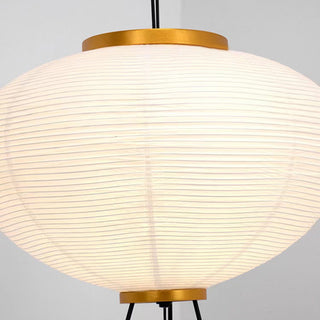Ritta Minimalistische LED Stehleuchte Weiß Schlaf/Esszimmer Metall&Reispapier-Purlicht