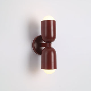 Aria Wandleuchte 2 Flamming Modern LED Schwarz Innen/Flur-Purlicht