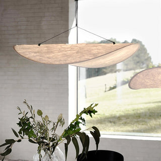 Ritta LED Pendelleuchte Metall/Kunstseide Esstisch/Wohnzimmer-Purlicht