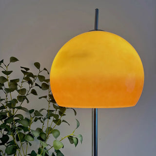 Mira Sunset Design Stehlampe Gelb Wohnzimmer/Kinderzimmer Glas-Purlicht