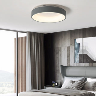 Arisha Deckenleuchte Weiß/Grau Modern LED Schlaf/Wohnzimmer Dimmbar-Purlicht