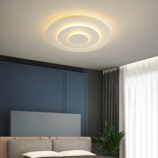 Arisha Deckenleuchte Modern Rund LED Weiß Wohn/Schlafzimmer D50CM-Purlicht