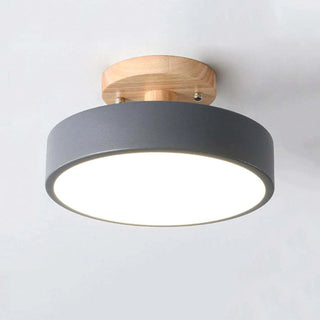 Arisha Modern LED Deckenleuchten 5 Farben Flur Acryl/Holz-Purlicht