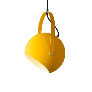 Aria Kugel LED Pendelleuchte Gelb/Blau/Grau Esszimmer-Purlicht