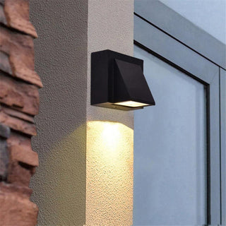 Ray Moderne LED-Außenwandleuchte aus Metall-Purlicht