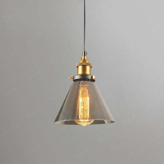 Arisha Vintage Industrie LED Pendelleuchte Esstisch/Küche Glas Metall-Purlicht