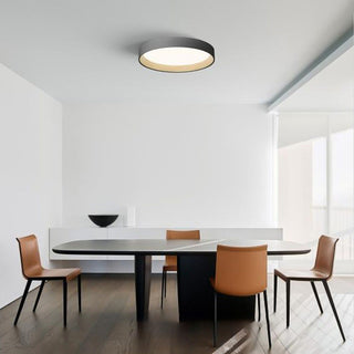 Arisha Modern LED Deckenleuchte Schwarz Metall Ess/Wohnzimmer-Purlicht
