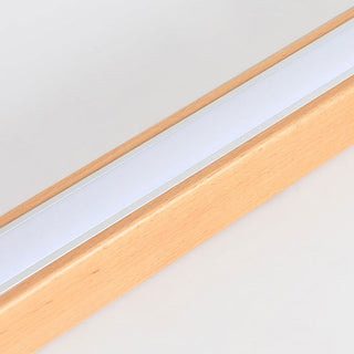 Arisha Modern Linear LED Deckenleuchte Holz Schlaf/Wohnzimmer-Purlicht