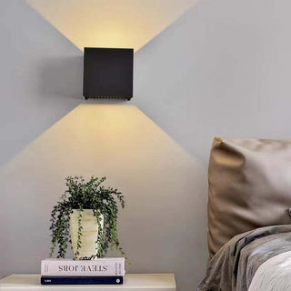 Ray Modern LED Außenwandleuchte Weiß Metall Garten/Flur-Purlicht