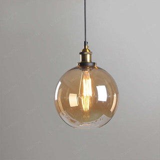 Arisha Vintage Industrie LED Pendelleuchte Esstisch/Küche Glas Metall-Purlicht