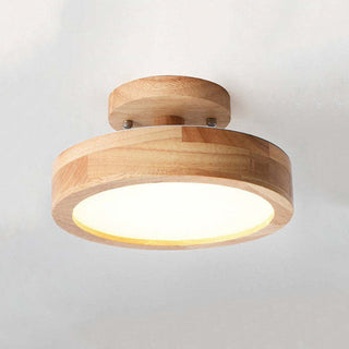 Arisha Modern LED Deckenleuchten 5 Farben Flur Acryl/Holz-Purlicht