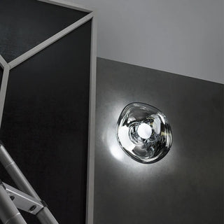 Valentina Moderne Kunstvolle Wandlampe aus Bernsteinfarbenem Luxusbeleuchtung-Purlicht