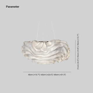 Ritta Moderne Wolkenförmige Luxus Pendelleuchte Elegantes Kunstdesign-Purlicht
