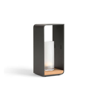 Ray Außenstehleuchte Minimalistisch Quadrat LED Metall Garten Flur-Purlicht
