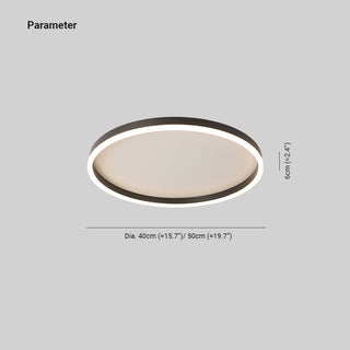 Arisha Modern LED Deckenleuchte Metall Acryl Schlafzimmer Wohnzimmer-Purlicht