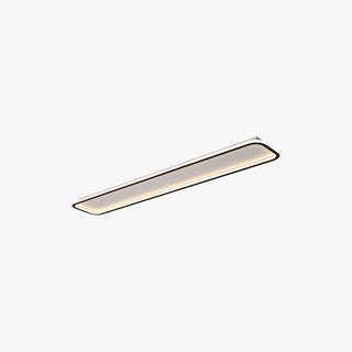 Arisha Modern LED Rechteckig Deckenleuchte Wohn/Schlafzimmer Schwarz Metall&Silikon-Purlicht