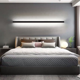 Arisha Minimalistisch Linear LED Wandleuchte Gold/Schwarz/Weiß Schlafzimmer-Purlicht