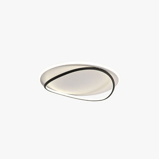Arisha Design LED Deckenleuchte Dimmbar Ring Schwarz Ess/Wohn/Schlafzimmer-Purlicht