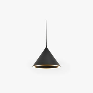Valentina Minimalistische LED Pendelleuchte Weiß/Schwarz Schlafzimmer Acryl-Purlicht