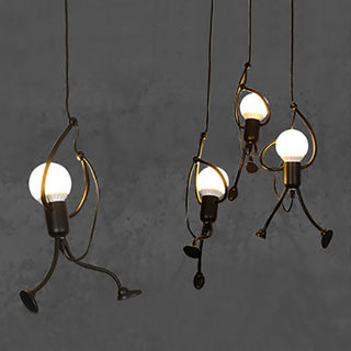 Silva Retro Modern LED Pendelleuchte Schwarz/Weiß, Esstisch-Purlicht