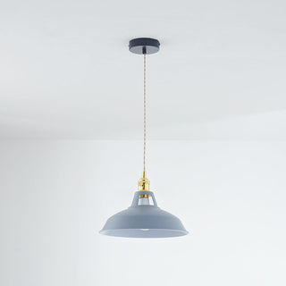 Valentina Industriell LED Pendelleuchte Metall Glas Sieben Farben Wohnzimmer Schlafzimmer-Purlicht