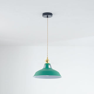 Valentina Industriell LED Pendelleuchte Metall Glas Sieben Farben Wohnzimmer Schlafzimmer-Purlicht