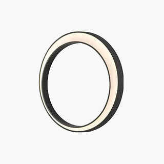 Ray Modern Ring Wasserdichte Wandleuchte Schwarz-Weiß Garten/Außenbereich-Purlicht