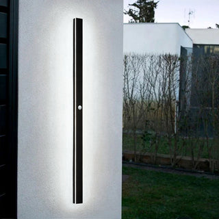 Arisha Minimalistische Wasserdichte LED Außenwandleuchte Schwarz Garten Korridor-Purlicht