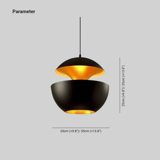 Valentina Modern Design LED Pendelleuchte Metall Wohnzimmer Esszimmer Schlafzimmer-Purlicht